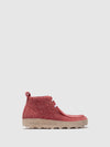 Lace-up Ankle Boots CODY RED